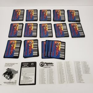 Trendmasters Rumble Robots Power Cards 125 Card Lot